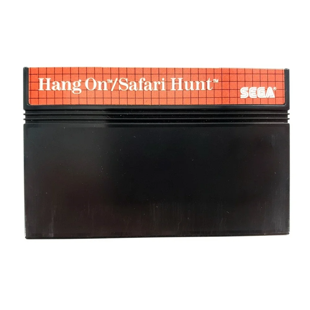 Hang-On / Safari Hunt (Sega Master) No Manual Tested & Works